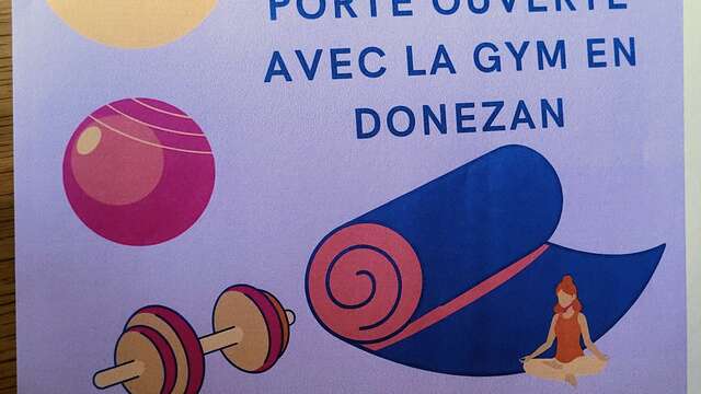 Porte ouverte avec Gym en Donezan