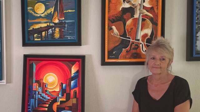 Exposition de peinture Françoise Morellon