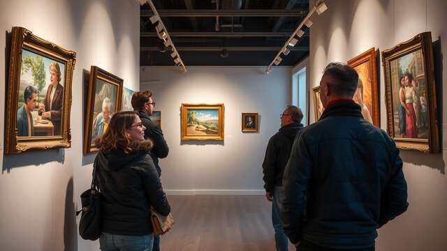 Exposition de peintures