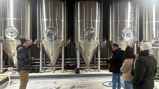 Visite commentée de la brasserie