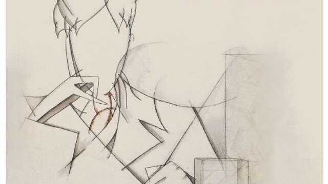 Ausstellung: Jean Cocteau und seine Freunde, Selbstporträts.