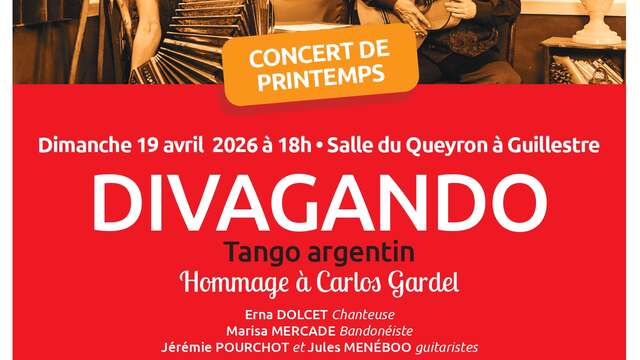 MUSICALES GUIL DURANCE - DIVAGANDO, Tango argentin