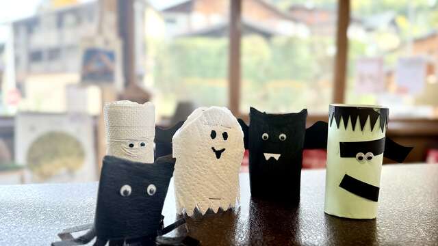 Atelier fabrication de petits monstres d'Halloween