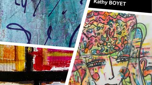 Ausstellung Anne MINON, Kathy BOYET & Nathalie GAUTIER-DESFOSSE in La Petite Ecole