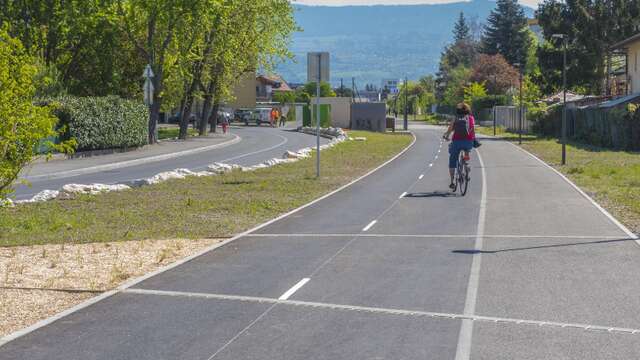 Boucle cyclo : Balcons d'Annemasse