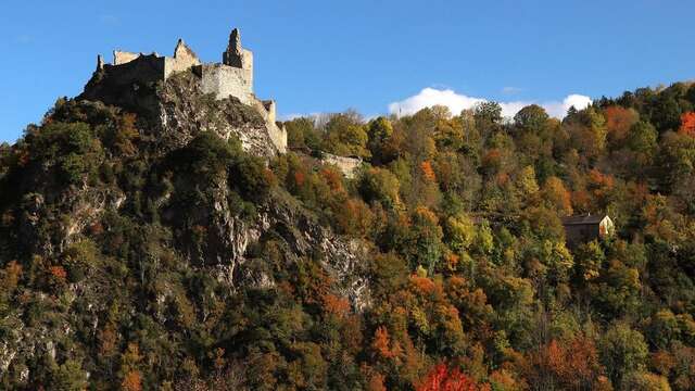 Chasse au trésor au château d'Usson