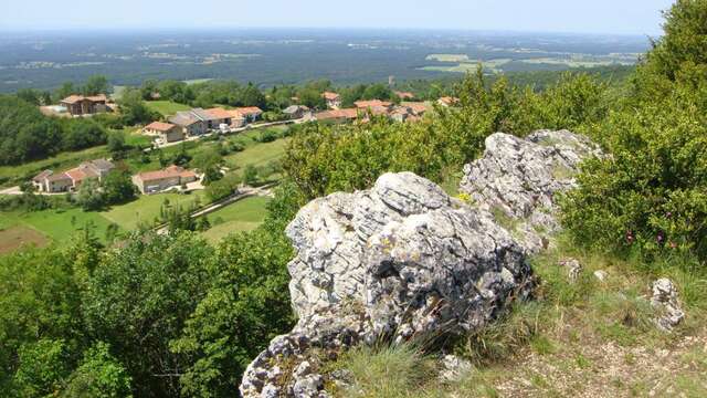 Randonnée - Sous les roches de Cuiron - Val des Combes