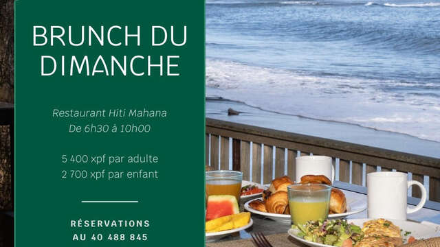 Brunch du dimanche - Le Tahiti by Pearl Resort