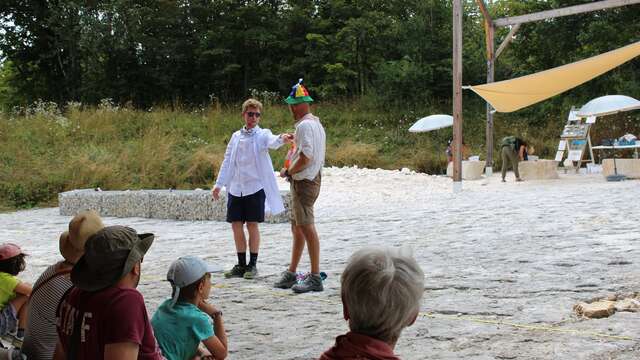 Visite de Dinoplagne pour les groupes scolaires et centres de loisirs