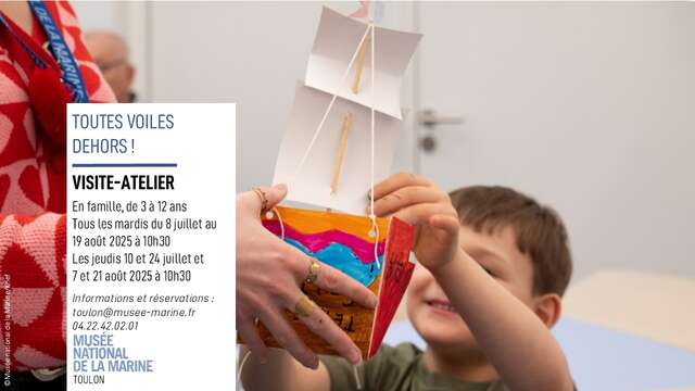 Jeune public - Visite/Atelier famille "Toutes voiles dehors !"
