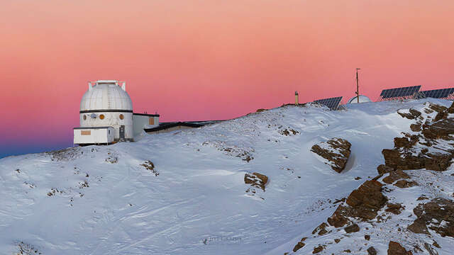 Nuit à l'Observatoire de Saint-Véran