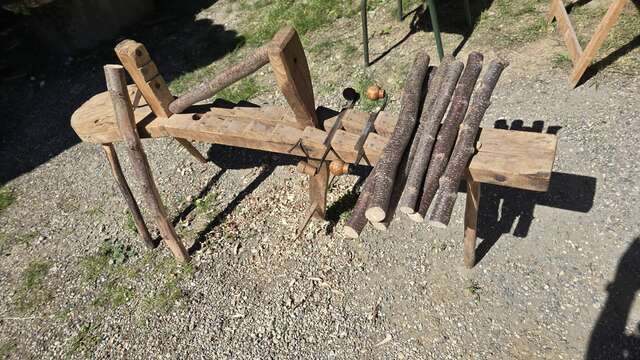Atelier banc d'âne ou banc à planer