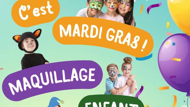 Maquillage pour enfants, c'est le carnaval !