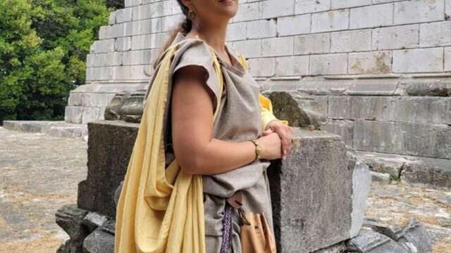 Valeria Cornelia, the voice of Rome in La Turbie