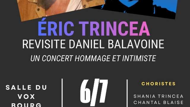 Eric TRINCEA revisite Daniel BALAVOINE