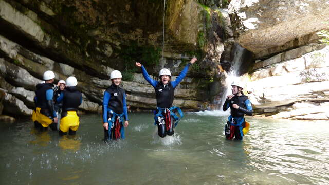 Canyoning avec Eric Fossard - Guide de Haute Montagne