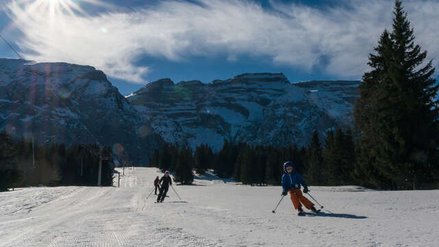 Domaine skiable Les 3 villages - Mont-Saxonnex