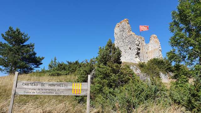 Autour du château de Montaillou