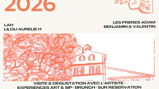 The Summer of the Arts at Château La Tour de L'évêque with the artist LAH