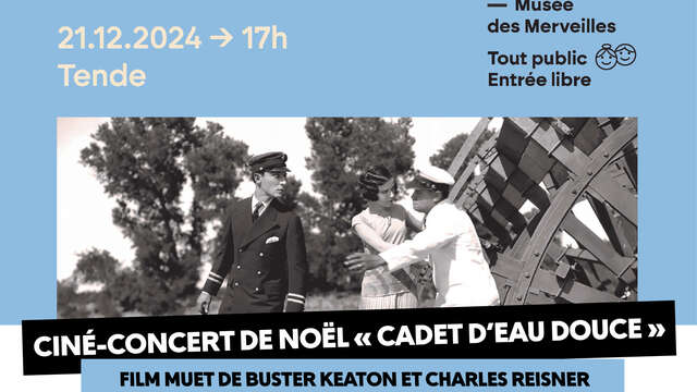 Ciné-concert de Noël "Cadet d'eau douce"