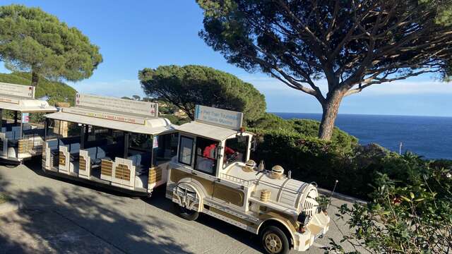 Sainte-Maxime en petit train touristique