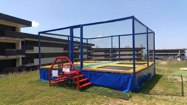 Trampoline au Collet