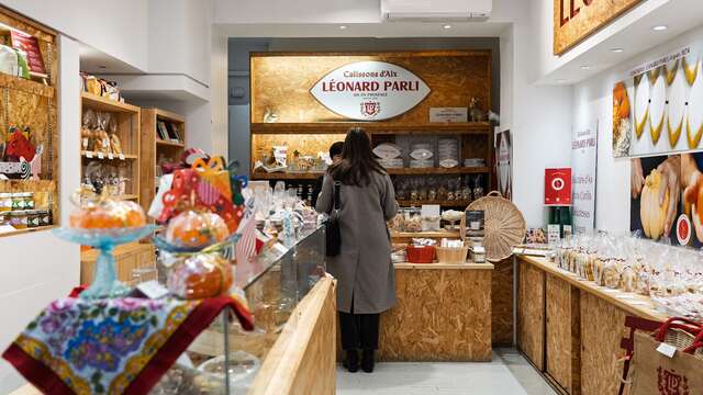 Confiserie Léonard Parli - La boutique Aix-Cathédrale