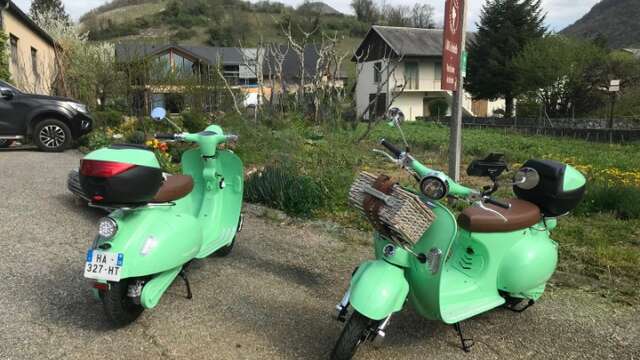 Les Bauges - Vespa électrique et randonnées