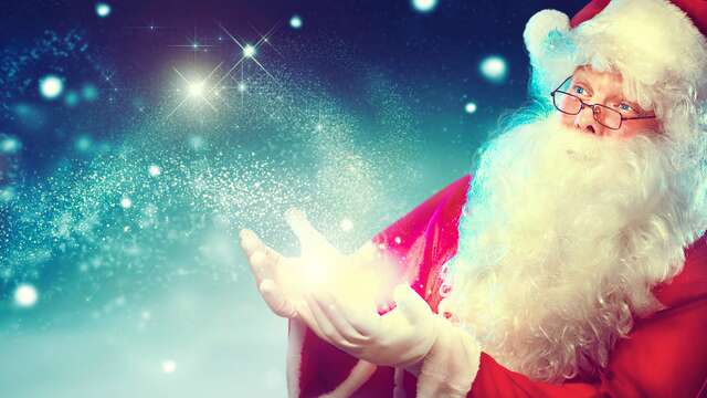 Noël à vive allure : arrivée du Père Noël à grande vitesse