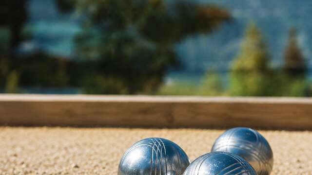 Prêt de boules de pétanques