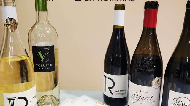 Festival Ventoux Saveurs - Proeverijworkshop: wijn- en kaascombinaties - Cave la Romaine