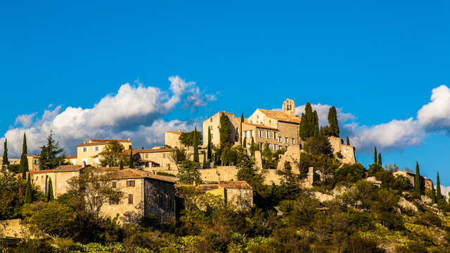 Le village de Méthamis