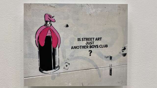 Visite commentée et rencontre : Les artistes femmes sont dans la rue !