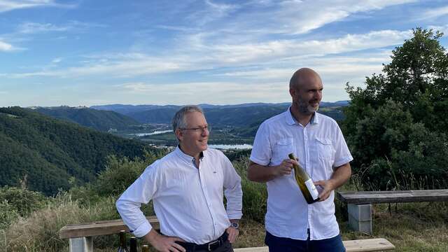 Brunch "breton" dans les vignes
