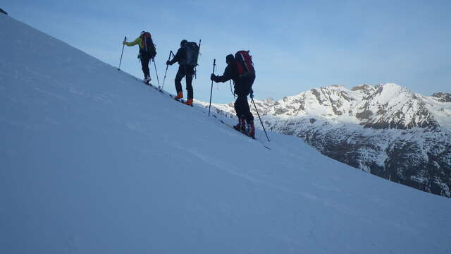 Ski de rando : 2 jours au refuge de la Pointe Percée