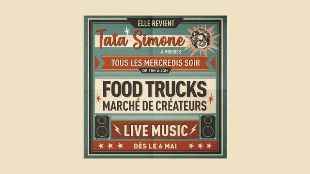 Künstlermarkt und Foodtrucks bei Chez Tata Simone