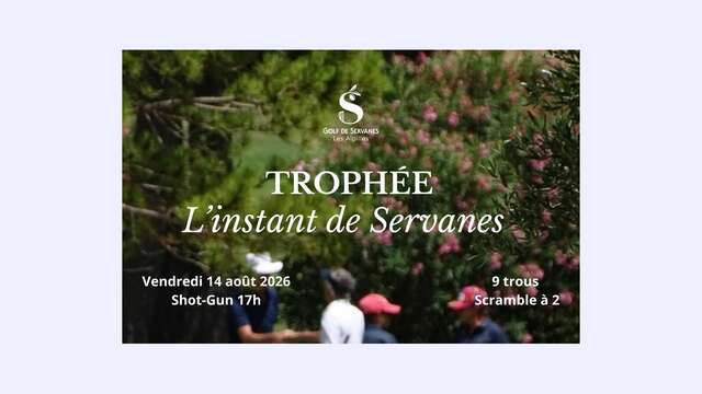 Compétition de golf "Trophée L'instant de Servanes"