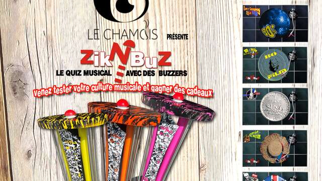 Quiz musical avec des buzzers au Chamois