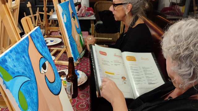 Les Art’péros, Atelier apéro-peinture autour du Grand Site de France