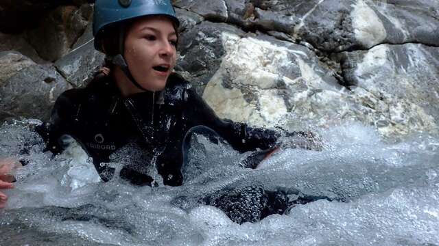 Canyoning en famille