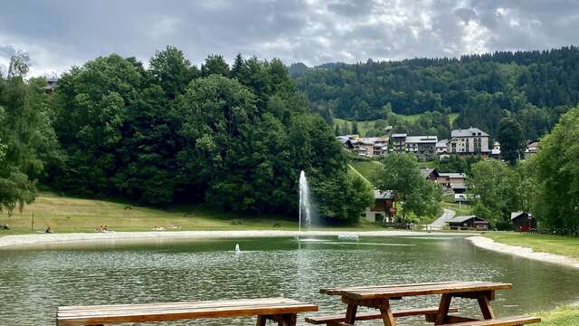 Lake picnic area