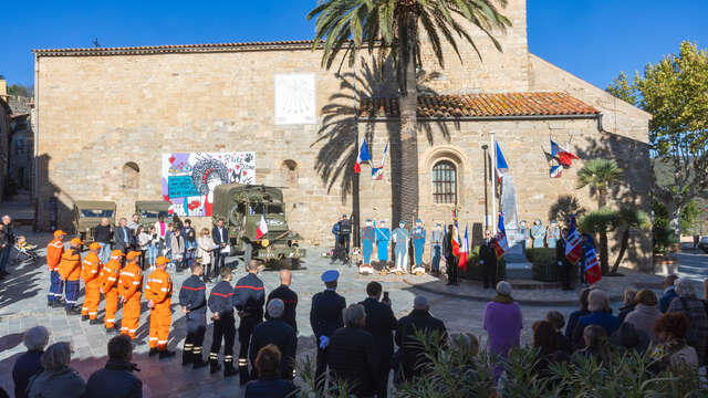 Commemoration of the Armistice in Grimaud