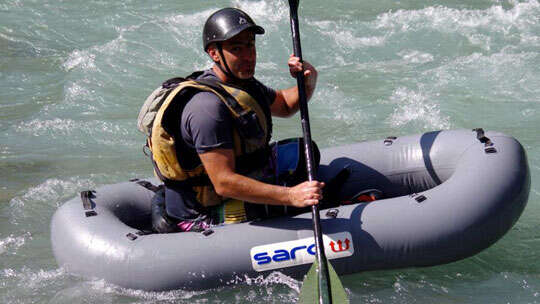 Sortie Air-Boat - Une descente de la rivière en kayak gonflable