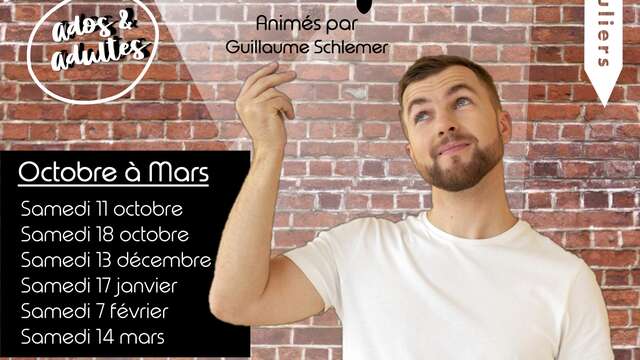 Atelier théâtre d’impro