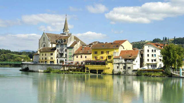 ViaRhôna mit dem Fahrrad - Etappe 10 - Vulbens > Seyssel