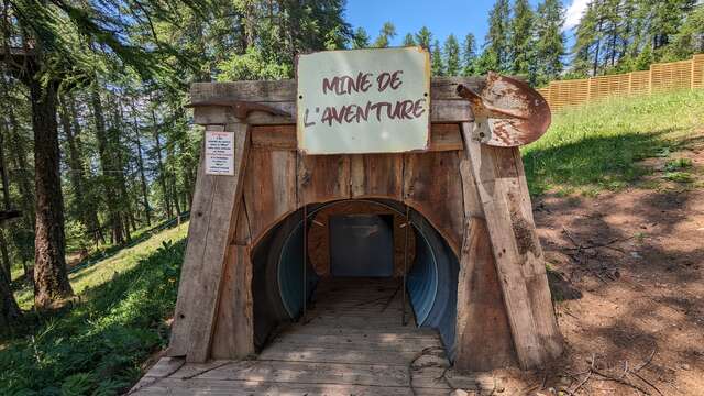 Mine de l'aventure - Jungle Aventure - Parcours découverte