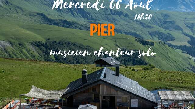 Concert au Patafan : Pier - musicien chanteur solo