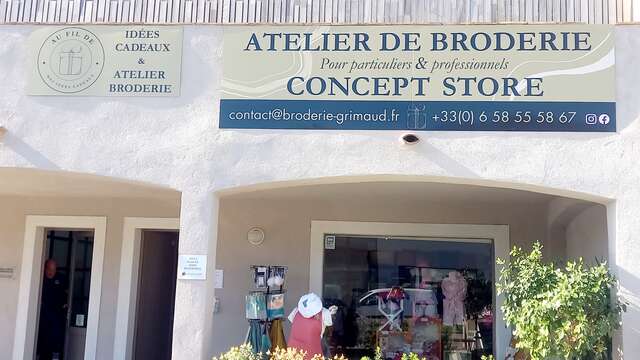 Atelier de broderie -Au fil de... mes idées cadeaux