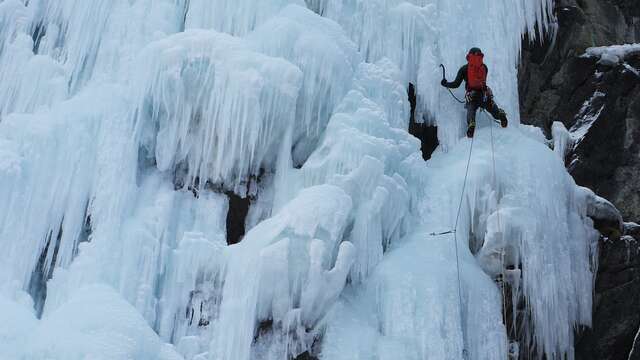 Découverte cascade de glace / journée