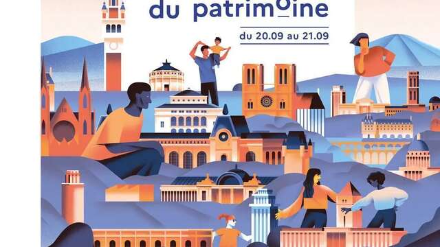 Les Journées Européennes du Patrimoine avec  l'association Trait d'Union